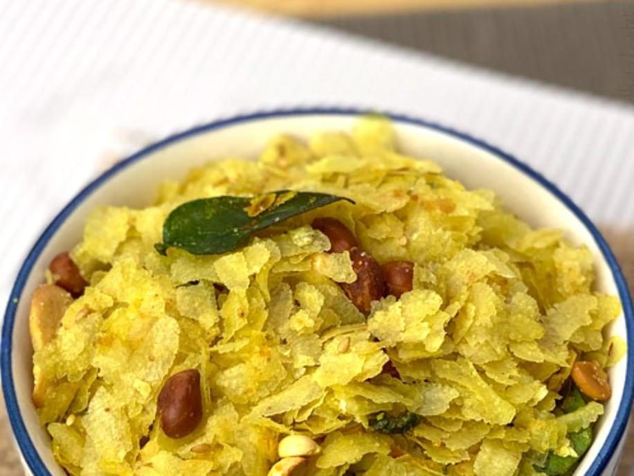 Roasted Poha Chiwda (24 oz box)